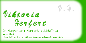 viktoria herfert business card